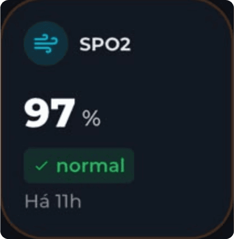 SPO2: 97 % — normal