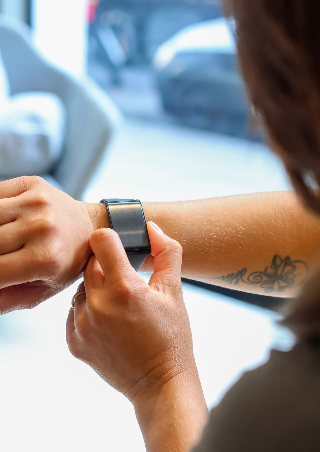 Sensor de grau clínico — Mede o que smartwatch comum não mede.