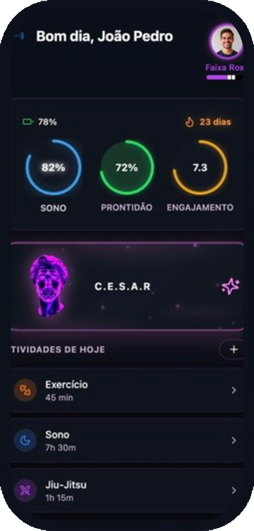 App Impulso+ — visão do colaborador
